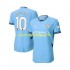 Camisola Manchester City Jack Grealish 10 Homem Equipamento Primeiro 2024-2025 Manga Curta